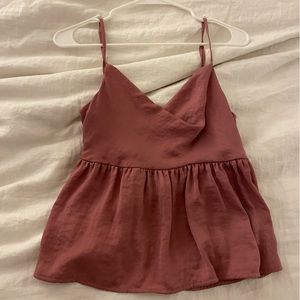 American eagle cowl neck blouse